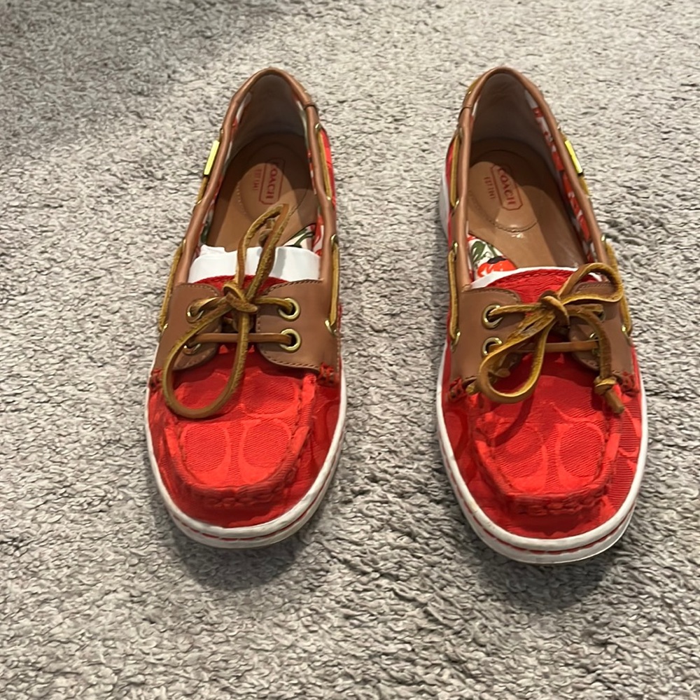 COACH Richelle Shoes aka Boat Shoes